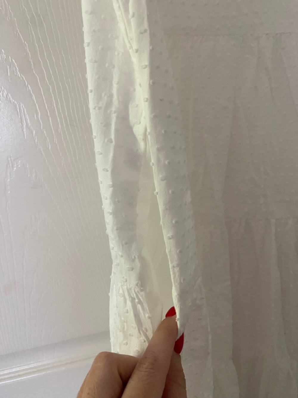 Tuckernuck Pomander Place | Kenzo Sleeveless Dress in White Swiss Dot - Picture 10 of 10